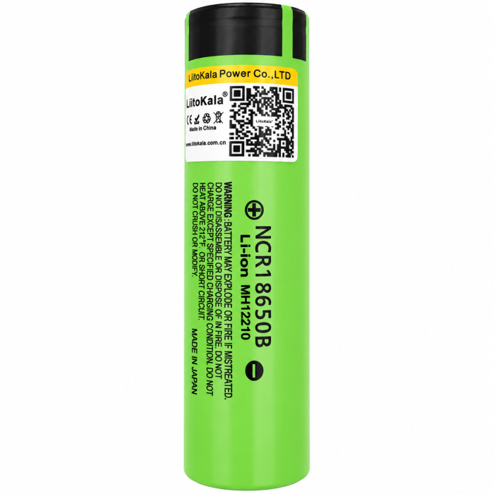 Купить оптом Аккумулятор промышленный 18650 LitoKala 34B 3400mAh (Original)