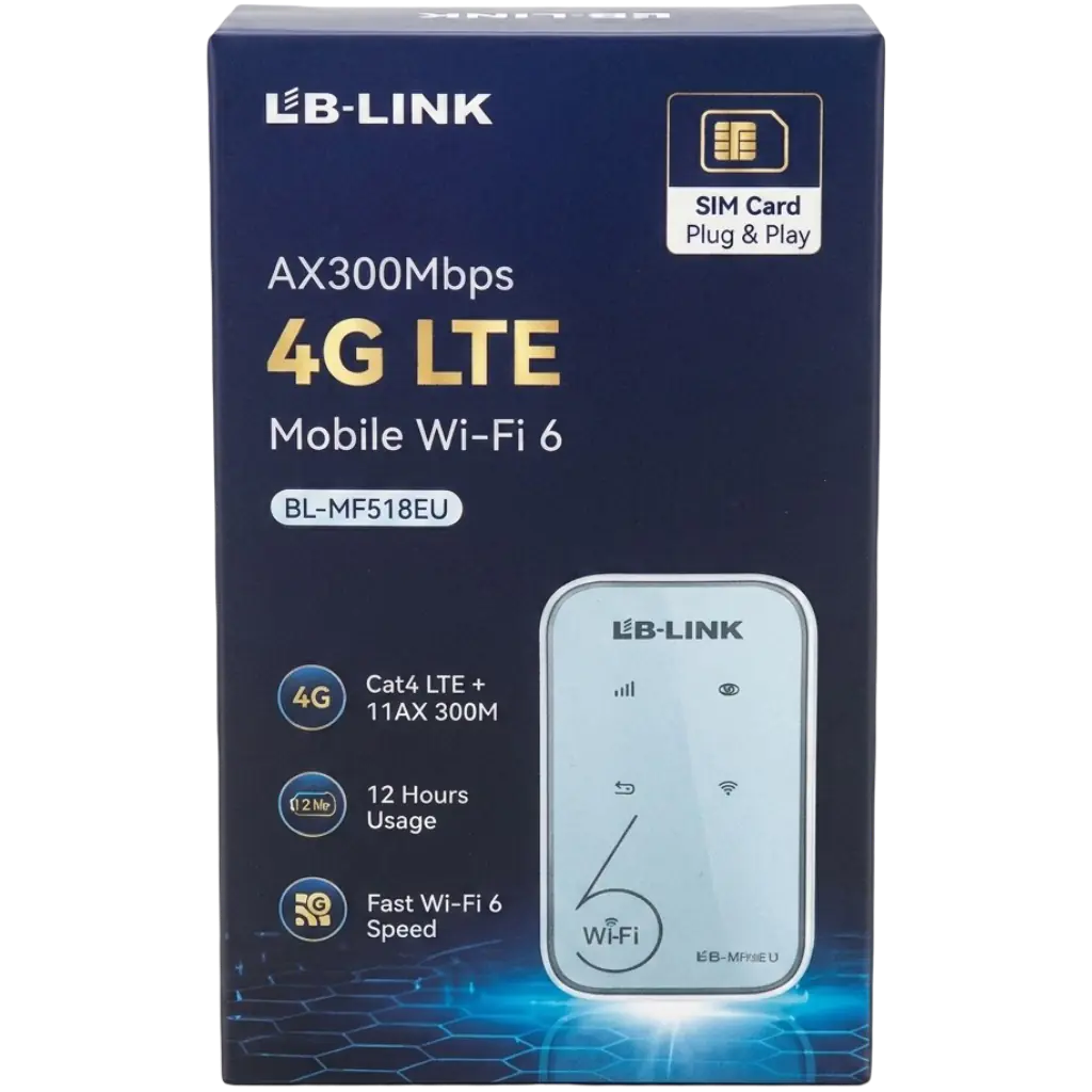 Купить оптом Wifi роутер LB-Link BL-MF518EU 300mbs (4G) в Украине 