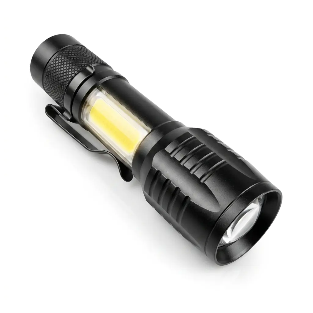 Купить оптом Ручной мини фонарь microUSB BL-535 (XPE+COB) в Украине 