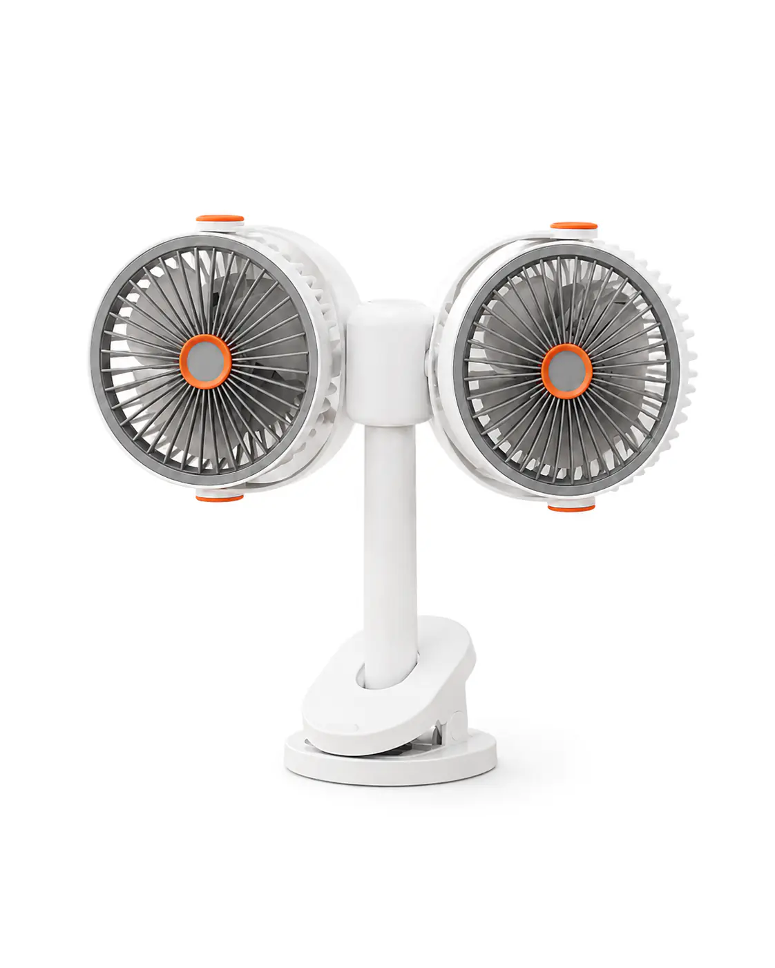 Купить оптом Аккумуляторный двойной вентилятор с прищепкой TYPE-C DOUBLE ENDED CIRCULATING FAN в Украине 