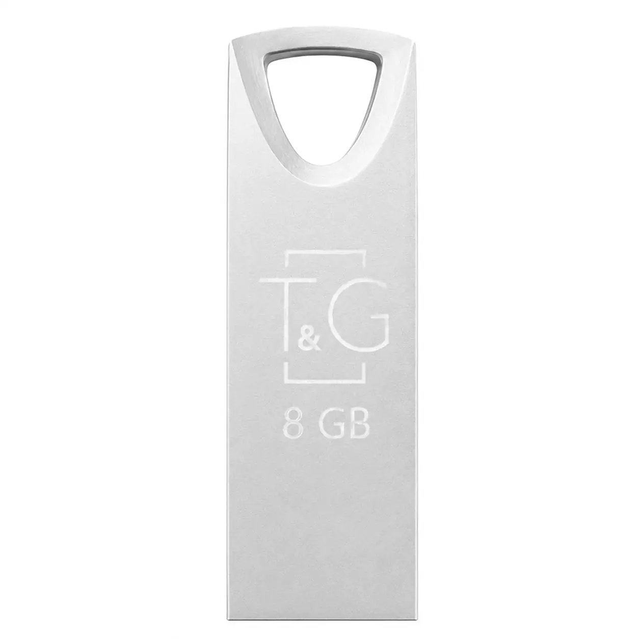 Купити оптом Купити Флешка USB 8GB T&G 117 метал срібло оптом - ціна 145 грн в Україні , зображення 2