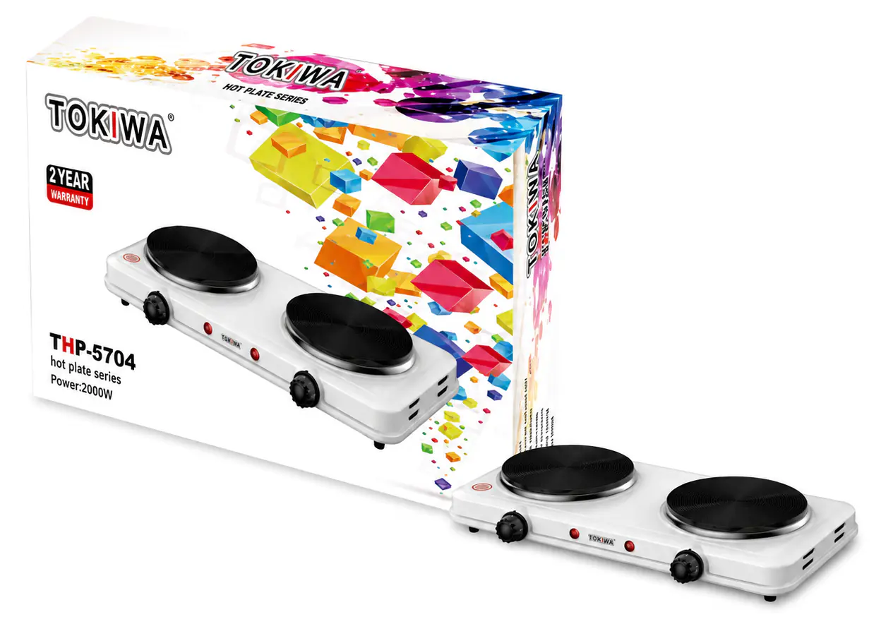 Купить оптом Электро плита настольная (2 конф) дисковая TOKIWA THP-5704 в Украине , изображение 2