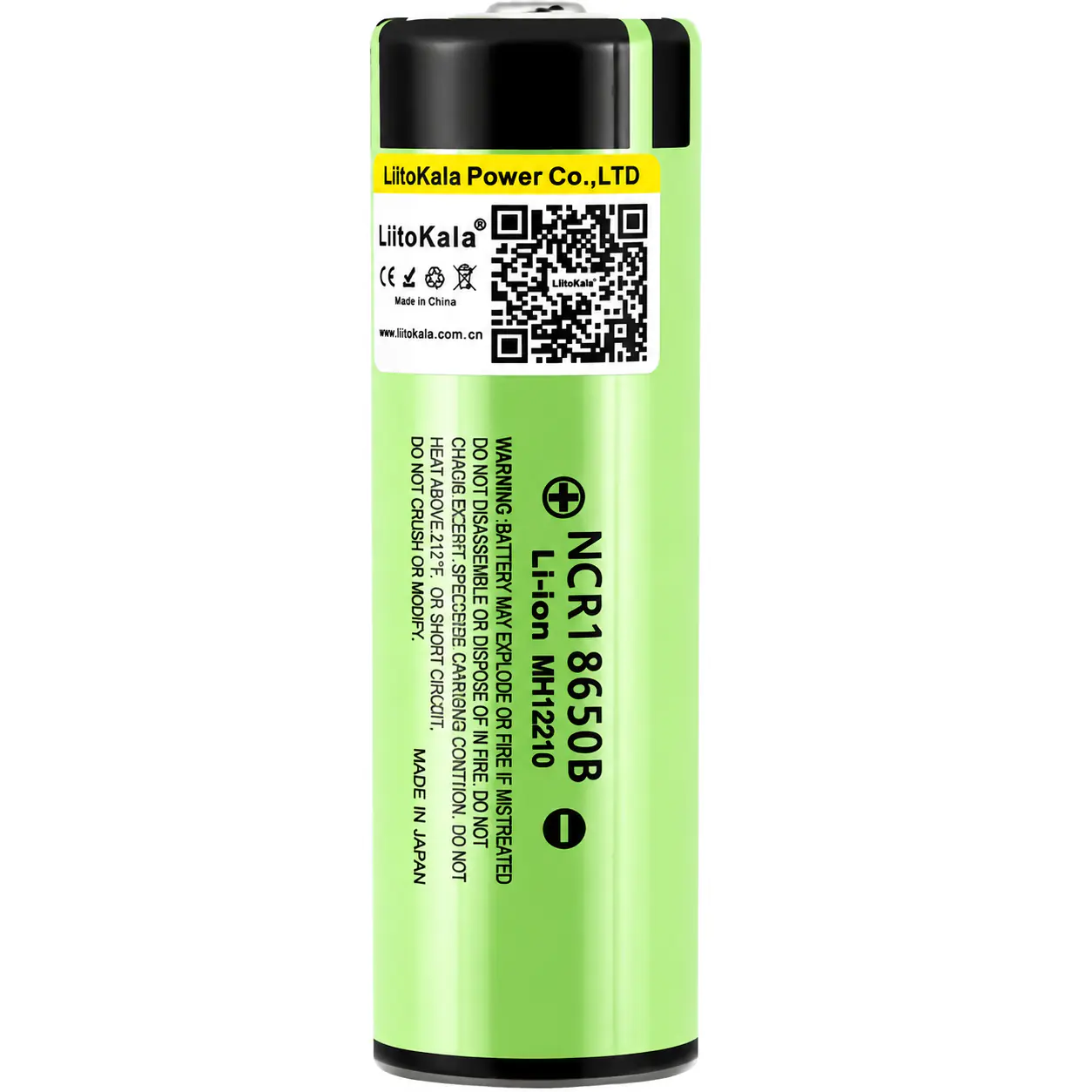 Купити оптом Купити Акумулятор с захистом 18650 LitoKala 34B-PCB 3400mAh (Original) оптом - ціна 150 грн в Україні , зображення 2