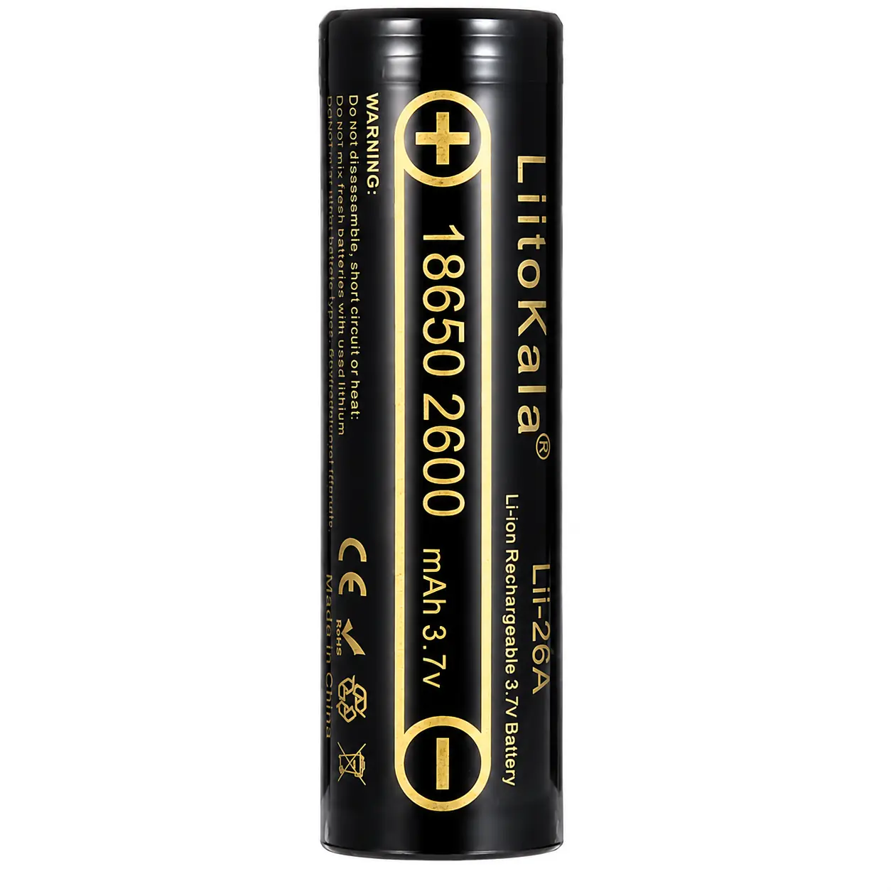 Купить оптом Аккумулятор 18650 LitoKala Lii-26A 2600mAh (Original) в Украине 
