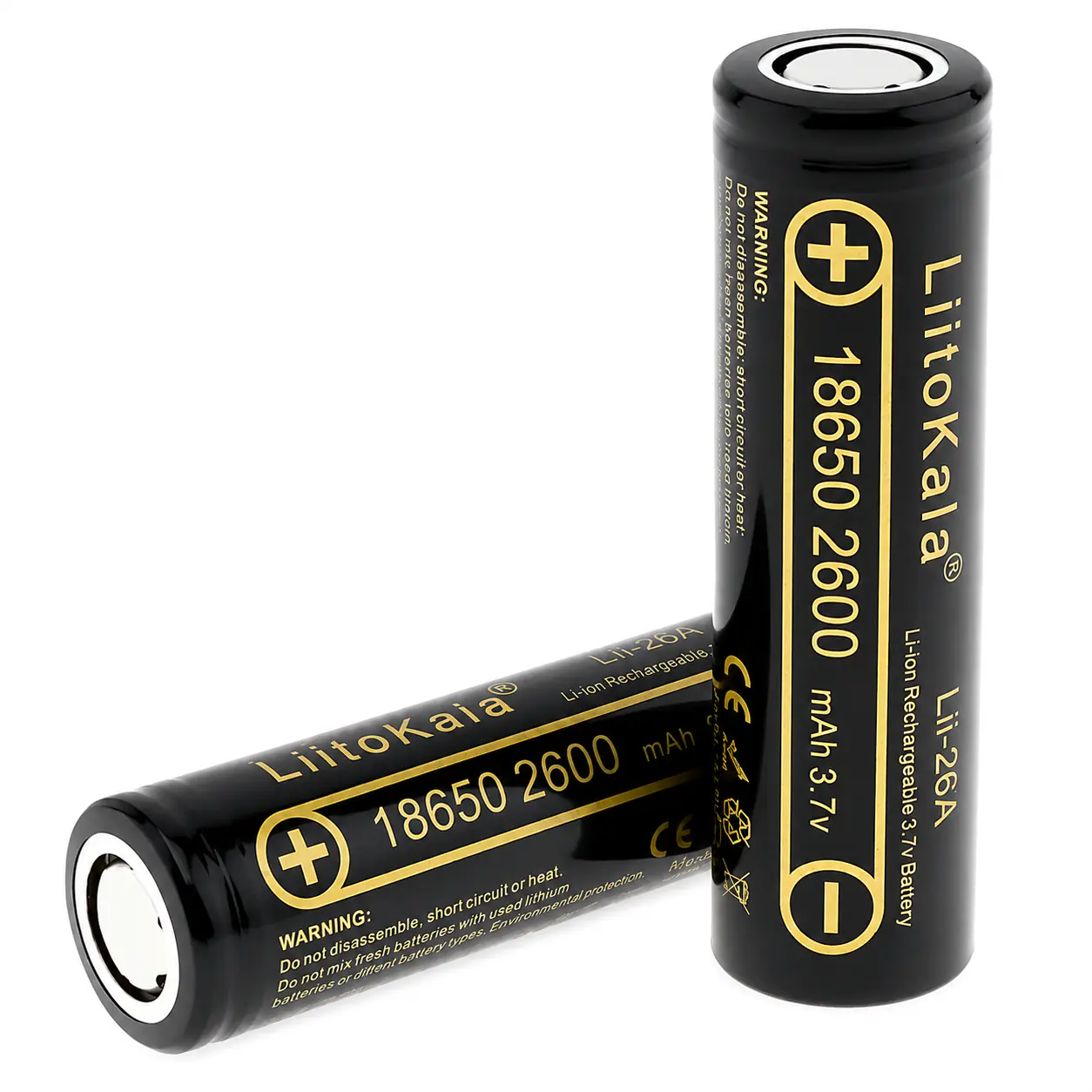 Купить оптом Аккумулятор 18650 LitoKala Lii-26A 2600mAh (Original) в Украине , изображение 3