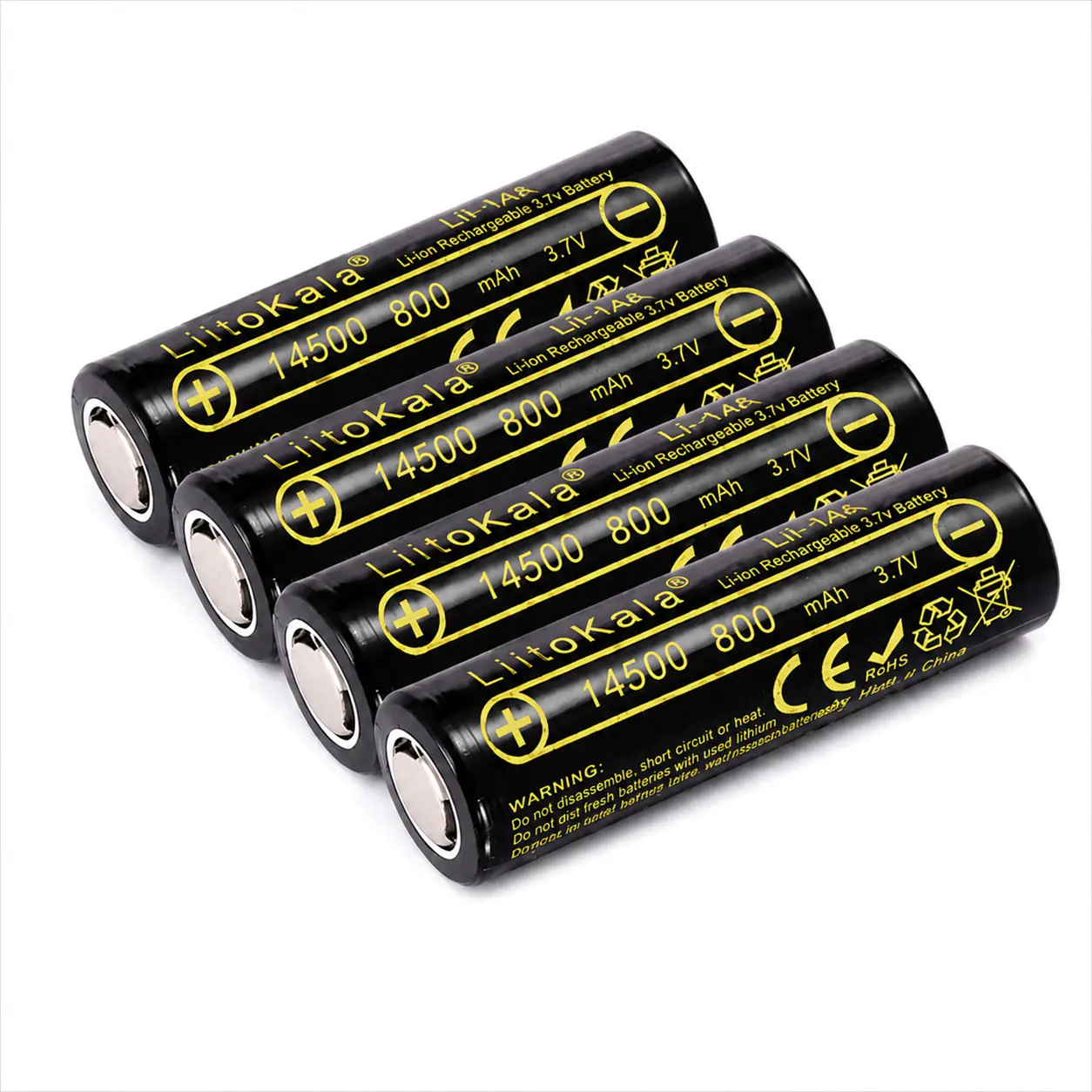 Купити оптом Купити Акумулятор 14500 LitoKala Lii-14A 800mAh (Original) оптом - ціна 59 грн в Україні , зображення 3