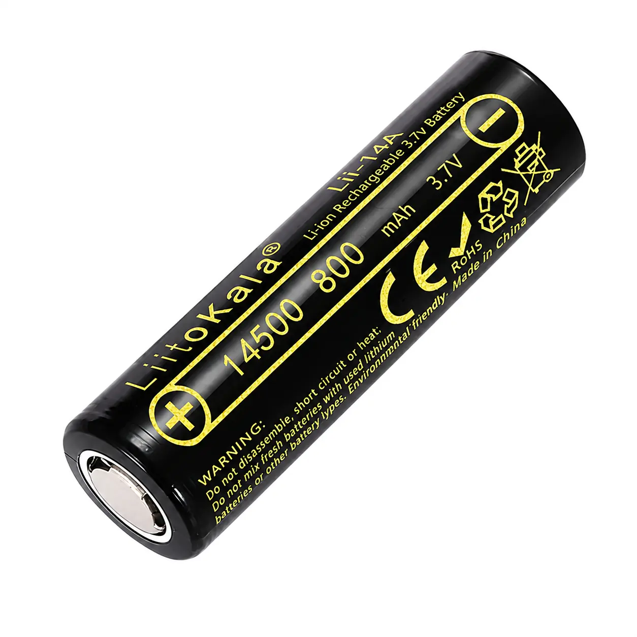Купити оптом Купити Акумулятор 14500 LitoKala Lii-14A 800mAh (Original) оптом - ціна 59 грн в Україні , зображення 2