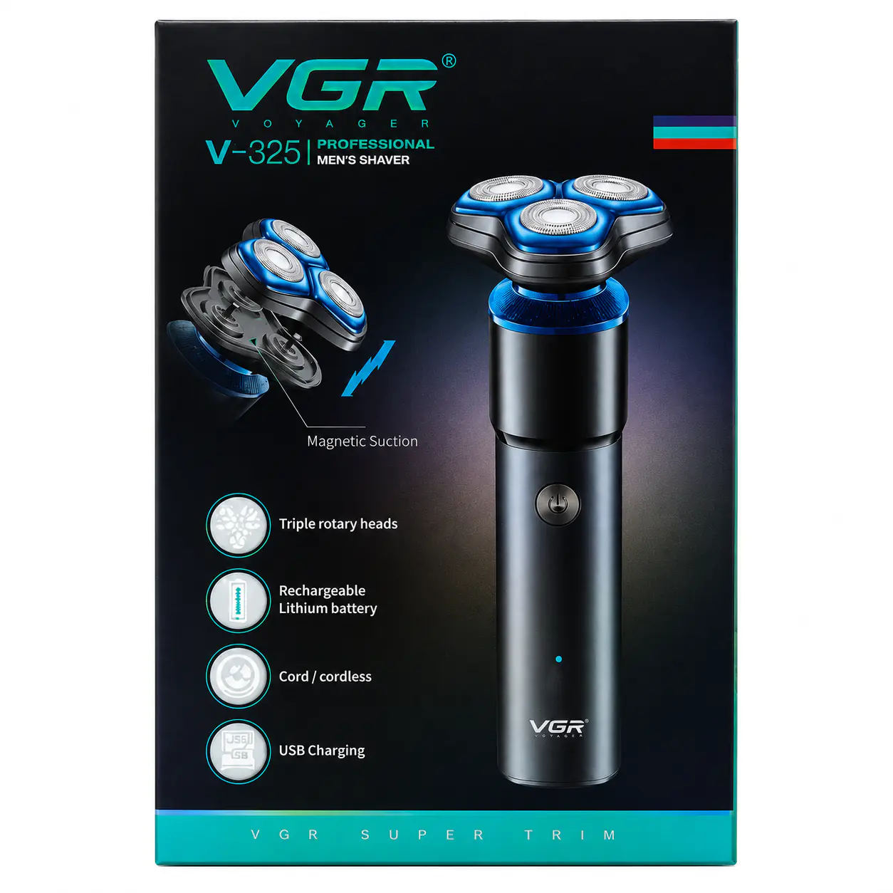 Купить оптом Электро бритва VGR V-325 в Украине , изображение 2