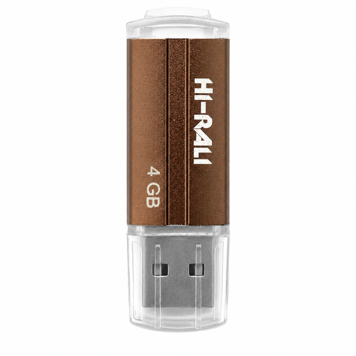 Купить оптом Флешка USB 4GB Hi-Rali Corsair бронза