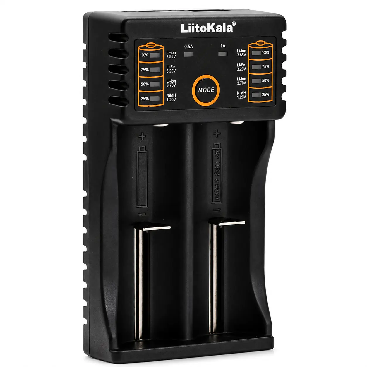 Купить оптом Зарядное устройство на 2 аккумулятора LiitoKala Lii-202 (универсальное) в Украине , изображение 2