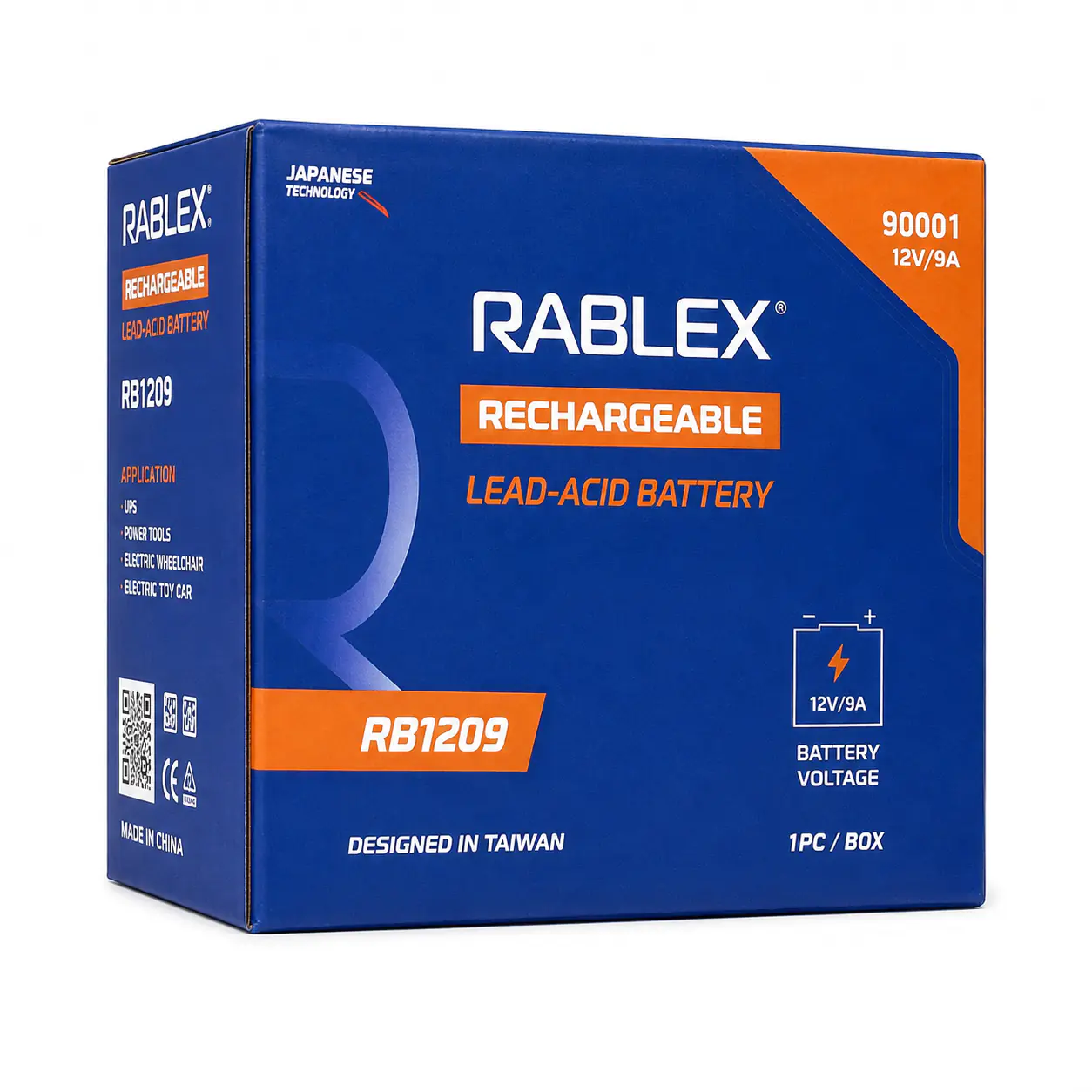 Купить оптом Аккумулятор RABLEX 12V 9Ah RB1209-AGM (2700g) в Украине , изображение 3
