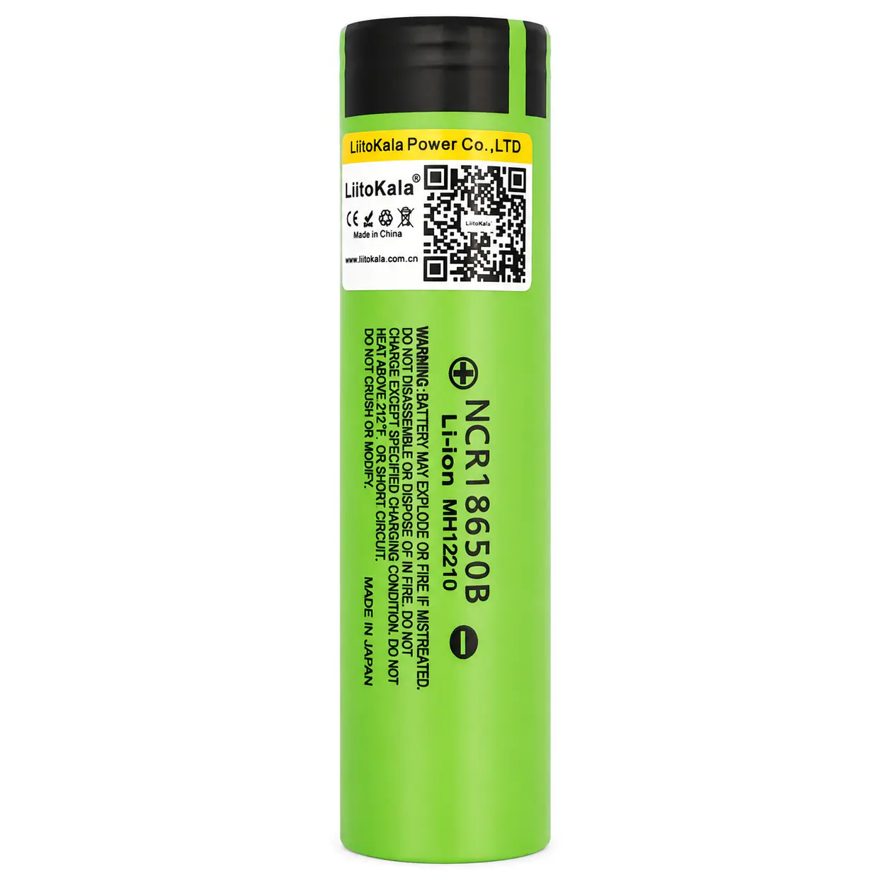 Купити оптом Купити Акумулятор 18650 LitoKala 34B-JT 3400mAh (Original) оптом - ціна 129 грн в Україні , зображення 2