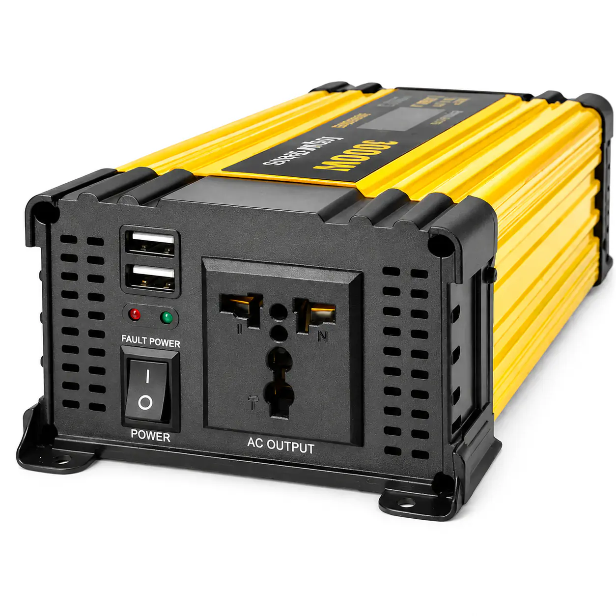 Купить оптом Преобразователь инвертор 12V/220V KSM 1000W (LCD+2 USB) в Украине , изображение 3