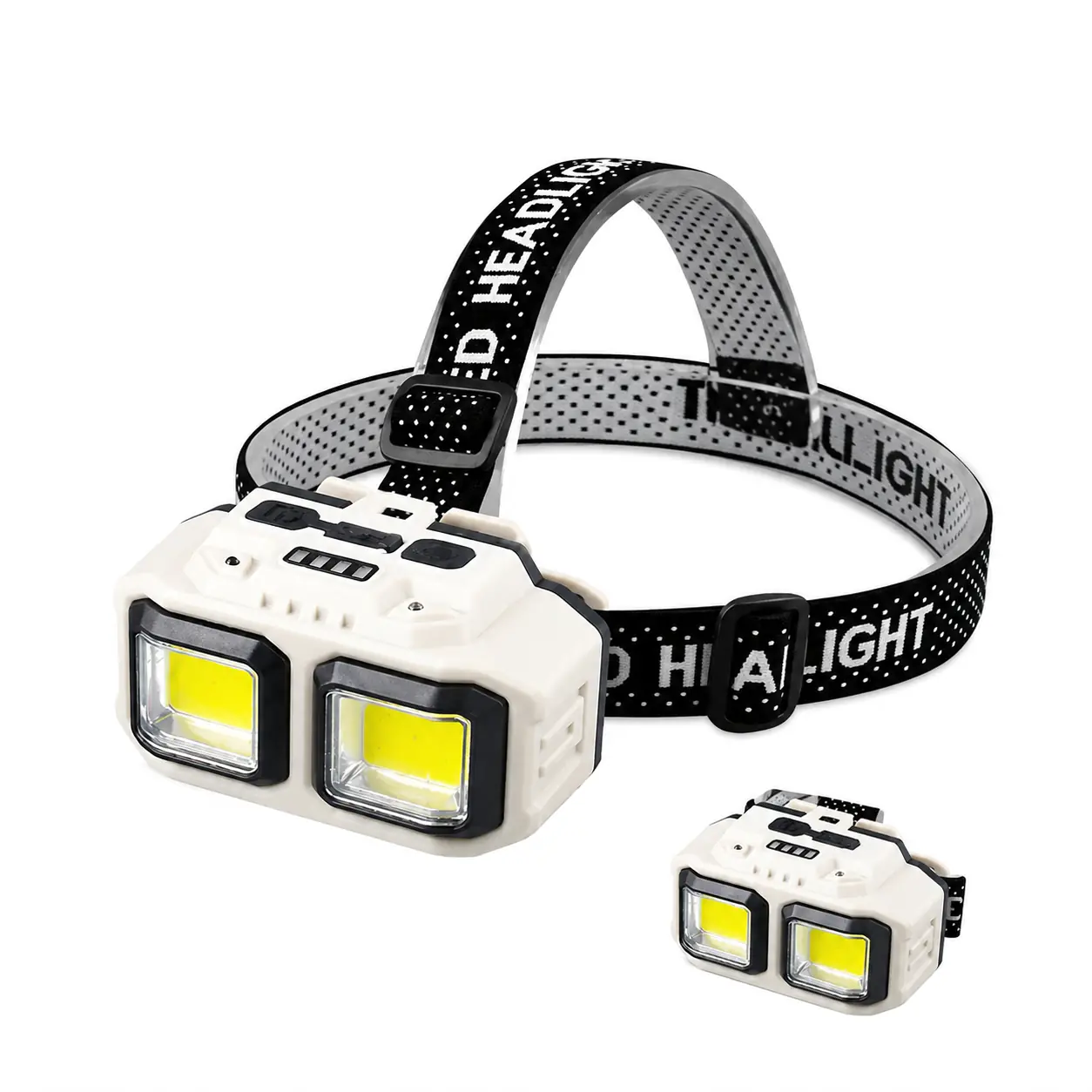 Купити оптом Купити Налобний ліхтар cенсорний з Type-C HC-616S (COB+4LED) оптом - ціна 143 грн в Україні , зображення 2