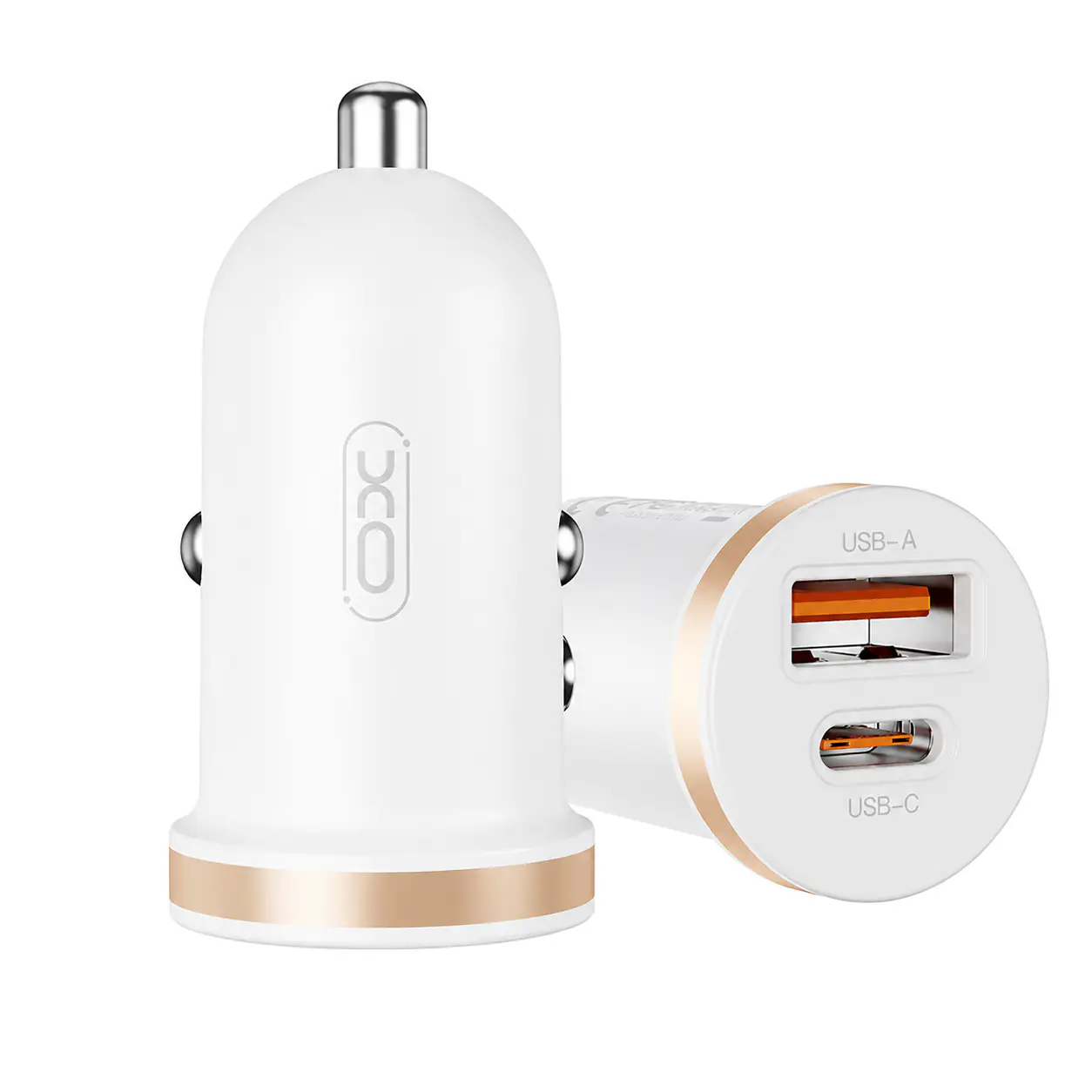 Купити оптом Купити Автомобільне зарядне з кабелем Type-c XO CC56 (PD+QC3.0) оптом - ціна 57 грн в Україні 