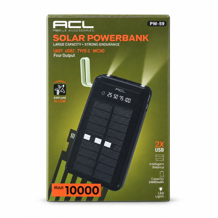 Купити оптом Повербанк 10000mAh ACL PW-59