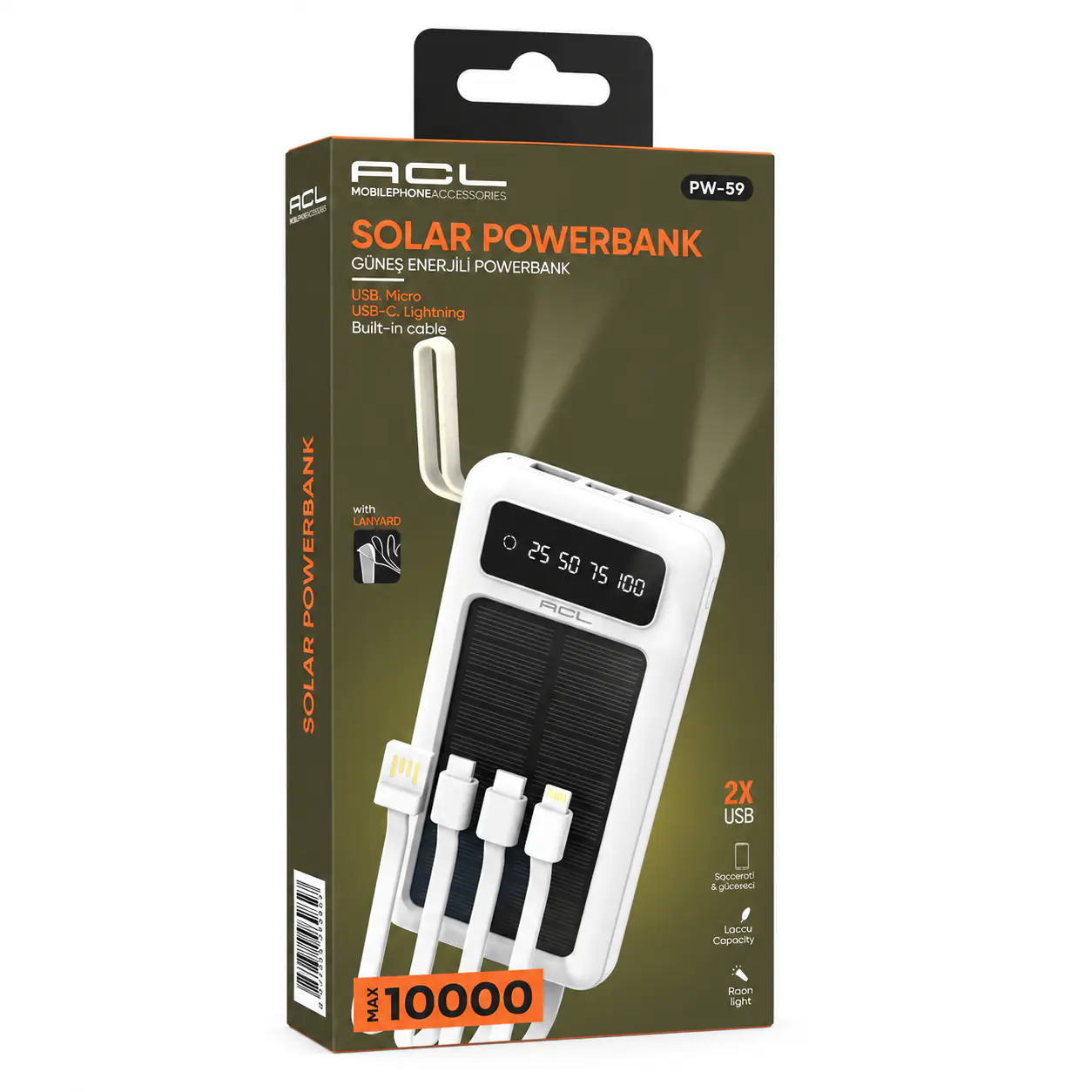 Купить оптом Повербанк 10000mAh ACL PW-59 в Украине , изображение 3
