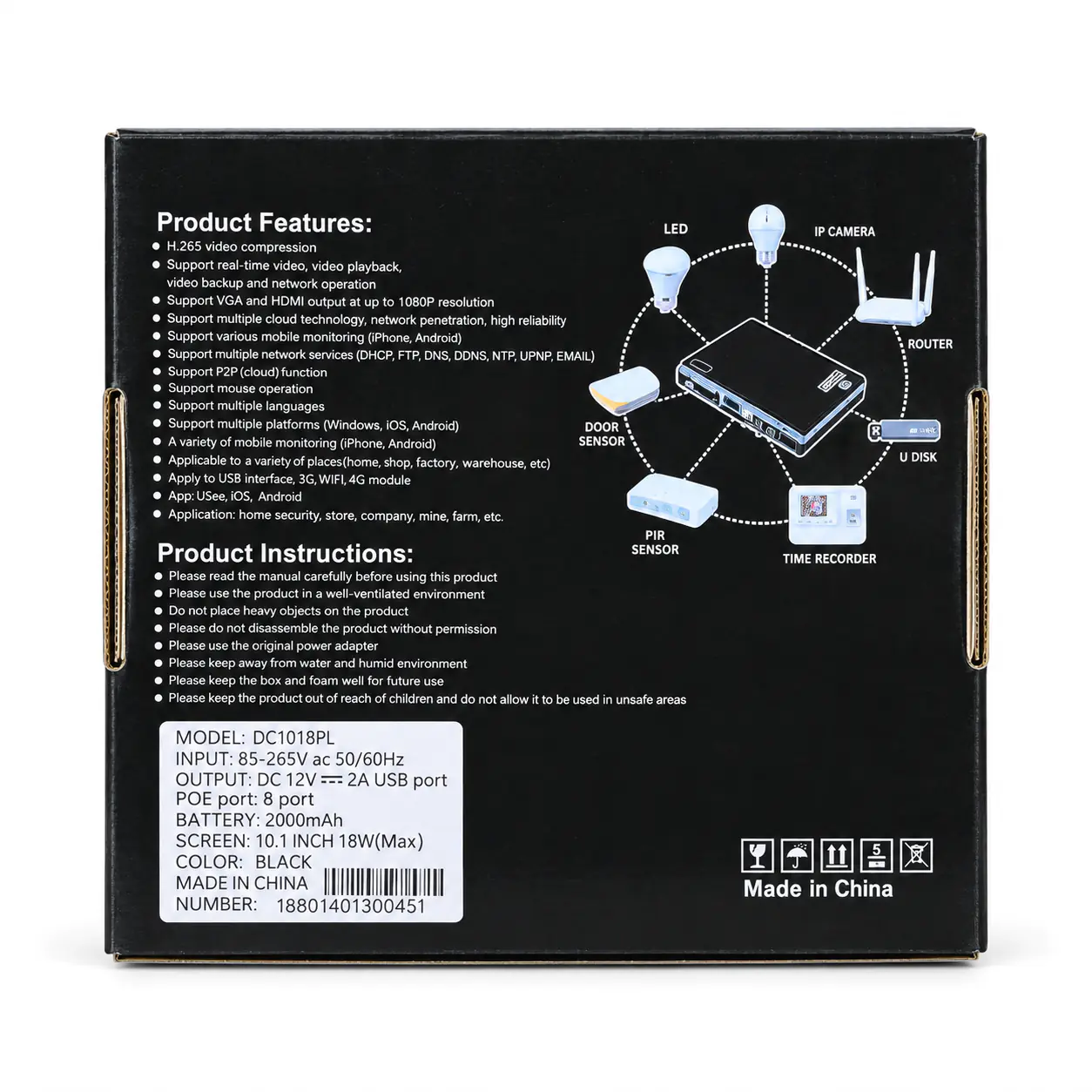 Купити оптом Купити Повербанк mini DC UPS для роутера (12V) 8800mAh оптом - ціна 928 грн в Україні , зображення 2