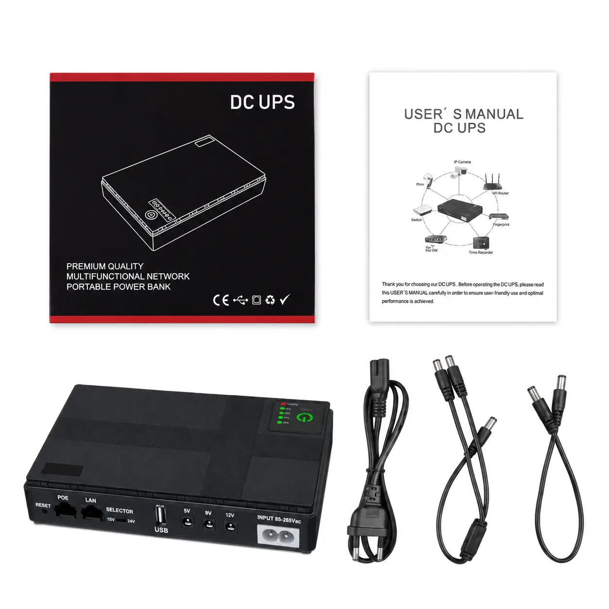 Купити оптом Купити Повербанк mini DC UPS для роутера (12V) 8800mAh оптом - ціна 928 грн в Україні , зображення 3