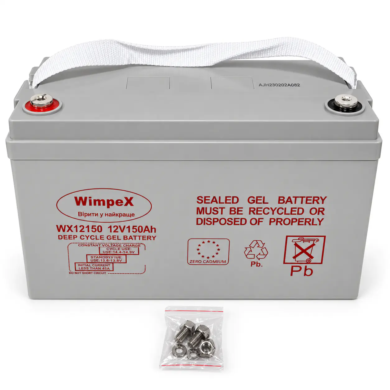 Купити оптом Купити Акумулятор гелевий 12 Вольт 12V 150Ah WM оптом - ціна 9040 грн в Україні , зображення 3
