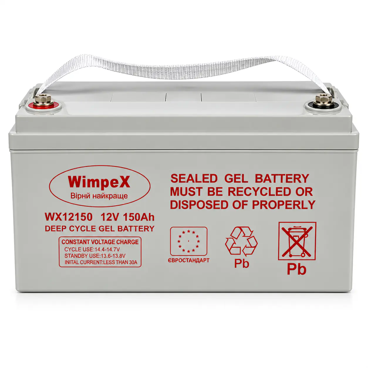 Купити оптом Купити Акумулятор гелевий 12 Вольт 12V 150Ah WM оптом - ціна 9040 грн в Україні 