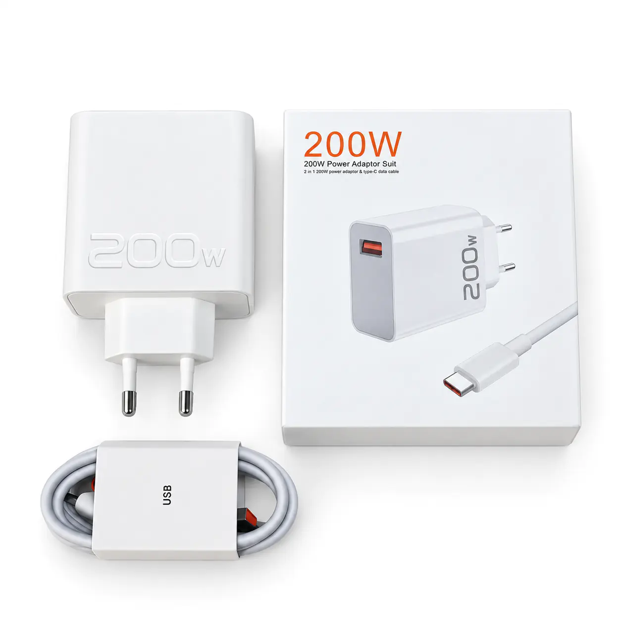 Купить оптом Сетевое зарядное USB и USB-C (USB/PD 200W) в Украине , изображение 2
