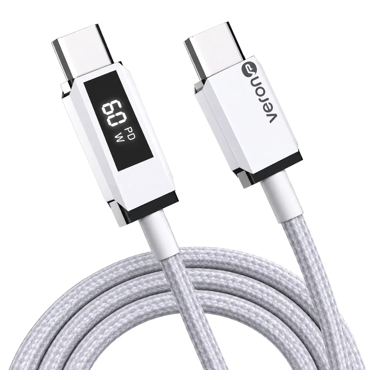 Купить оптом Шнур Type-C to Type-C Veron 60W 2M CC-12 в Украине , изображение 2