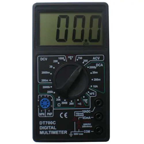 Купить оптом Цифровой мультиметр тестер вольтметр DT-700C 1 сорт Оригинал в Украине , изображение 2