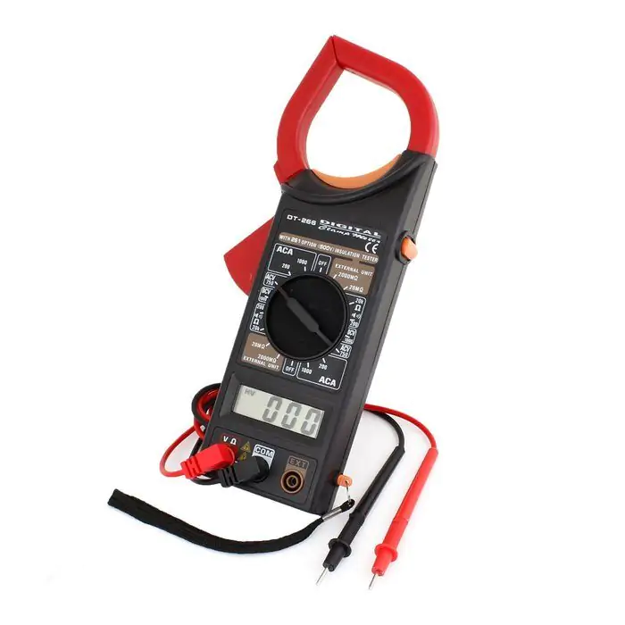 Купити оптом Купити Кліщі струмові мультиметр тестер вольтметр DT-266 оригінал оптом - ціна 204 грн в Україні , зображення 2