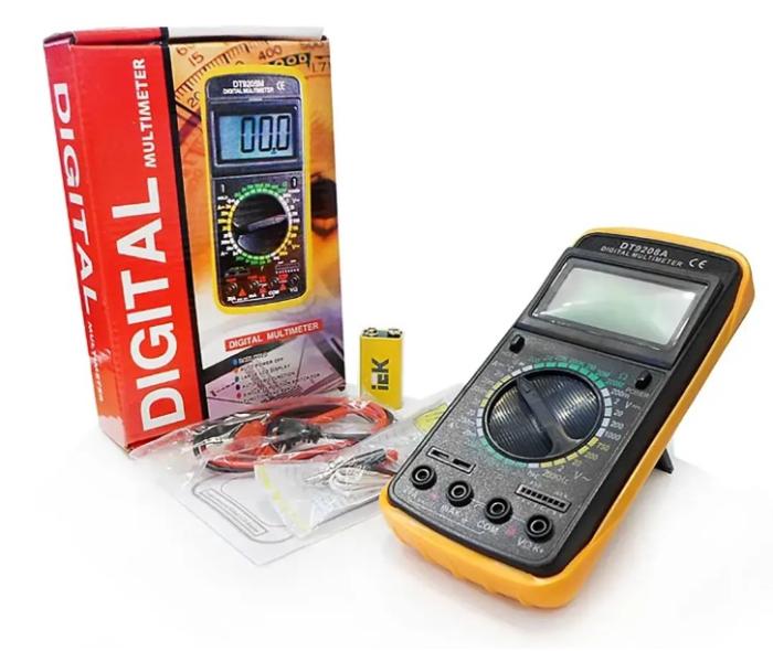 Купить оптом Цифровой мультиметр DT-9208 1 сорт оригинал