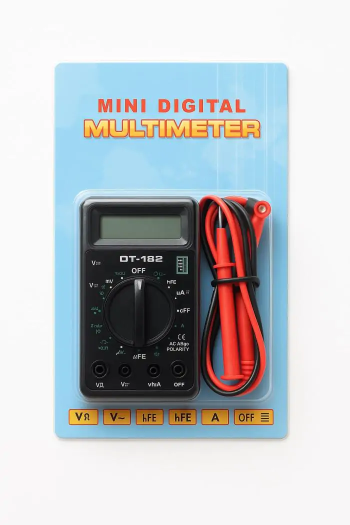 Купить оптом Цифровой мультиметр тестер вольтметр DT-182 1 сорт оригинал в Украине 