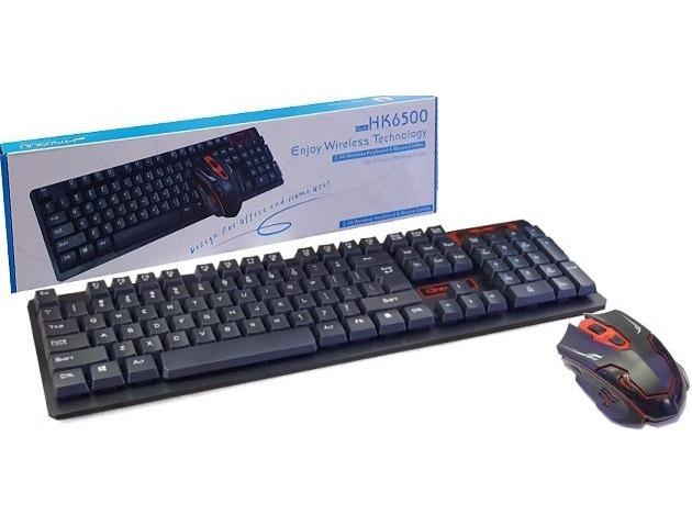 Купить оптом Клавиатура + мышка беспроводная компьютерная WIRELESS 6500