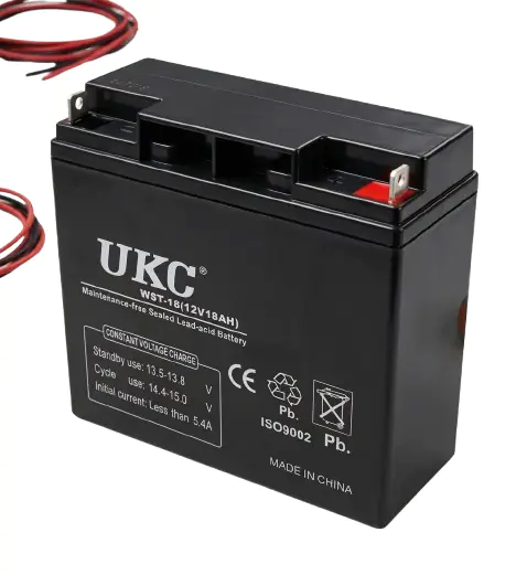 Купить оптом Аккумулятор 12 Вольт 12V 18.0Ah UKC 2387 в Украине , изображение 2