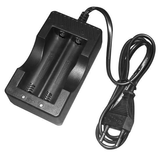 Купить оптом Зарядное для аккумуляторов 2 шт 18650 от сети со шнуром в Украине