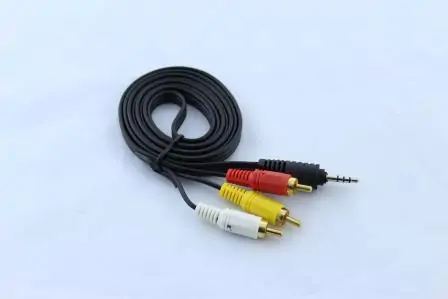 Купити оптом Купити Кабель 3.5m to 3RCA (1.5 м) в упаковці оптом - ціна 17 грн в Україні 