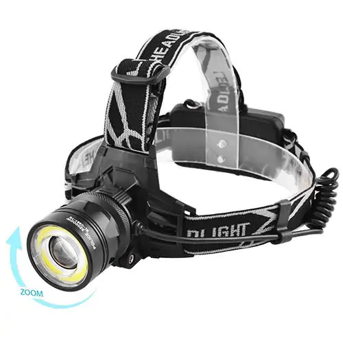 Купить оптом Налобный фонарик (зарядка от сети) COB + T6 BL-8027 в Украине , изображение 2