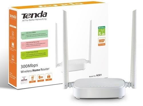 Купить оптом Роутер маршрутизатор WIFI Router 2 ANT TENDA N301