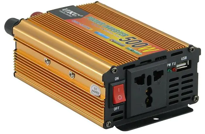 Купити оптом Купити Перетворювач інвертор 24V/220V UKC 500W (modify) оптом - ціна 577 грн в Україні , зображення 4