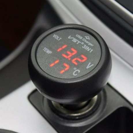 Купить оптом Часы автомобильные VST 706-1 в Украине, изображение 2