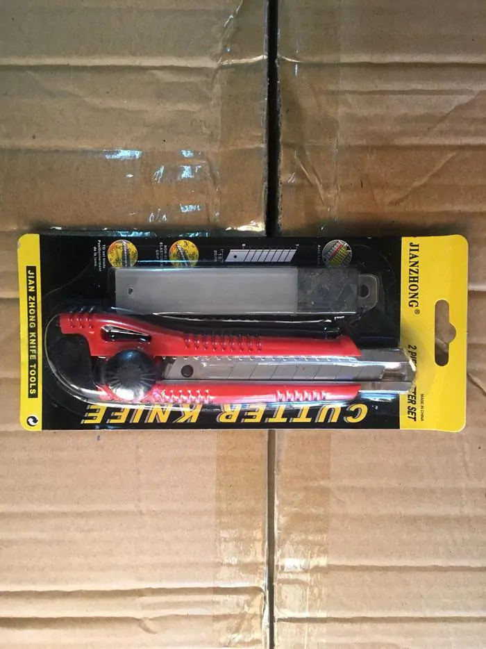 Купить оптом Канцелярский нож с лезвиями STK-3-105 в Украине 