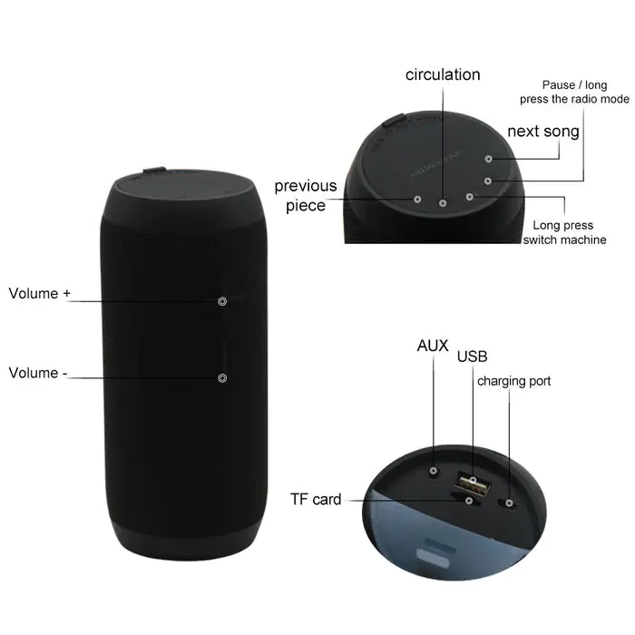 Купити оптом Купити Портативная колонка bluetooth HOPESTAR P7 оптом - ціна 690 грн в Україні , зображення 6