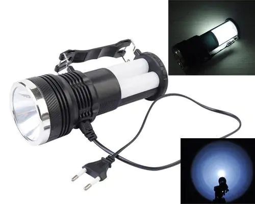 Купить оптом Фонарик ручной аккумуляторный (солнечная панель) YJi-2881T в Украине 