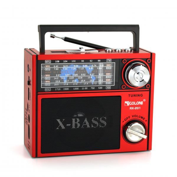 Купить оптом Радиоприемник ФМ FM аккумуляторный GOLON RX-201