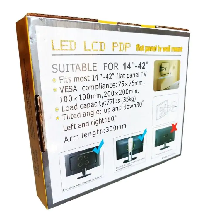 Купить оптом Кронштейн для телевизора 14-42 дюйм. CP302 в Украине , изображение 2