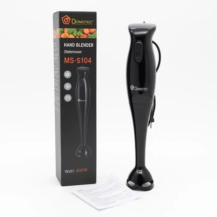 Купить оптом Блендер ручной пластик DOMOTEC MS-5104 в Украине , изображение 5