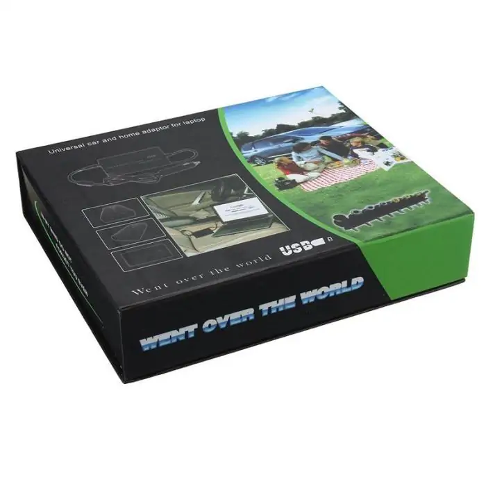 Купить оптом Универсальный блок питания (8 насадок) 12-220В 901 (120W) в Украине 