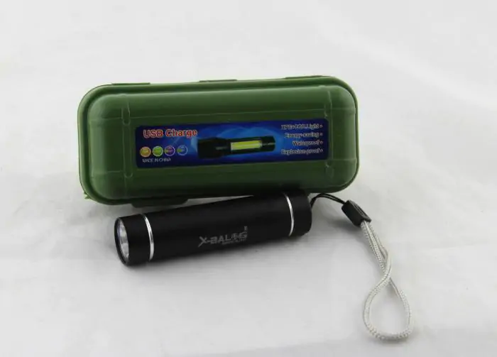 Купити оптом Купити Ліхтарик міні ручний з microUSB BL-517 оптом - ціна 67 грн в Україні , зображення 3