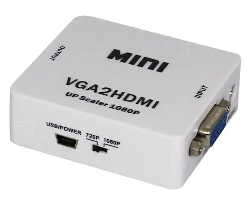 Купить оптом Переходник VGA-HDMI (в коробке) с питанием в Украине 