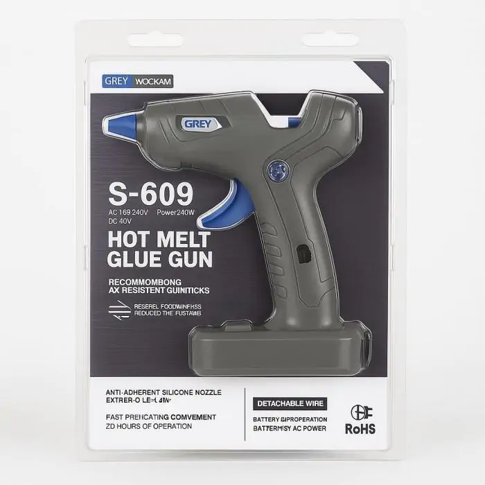 Купити оптом Купити Пістолет для силіконового клею на батарейках S 609 оптом - ціна 248 грн в Україні 