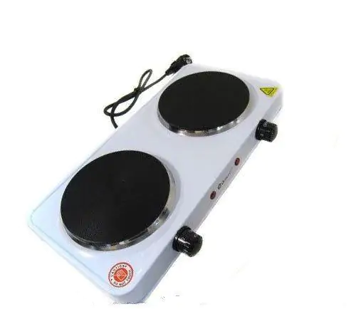Купити оптом Купити Електро плита настільна дискова (2 конфорки) DOMOTEC MS-5822 оптом - ціна 513 грн в Україні , зображення 2